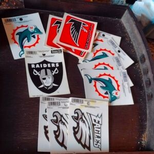 Football Decals lot